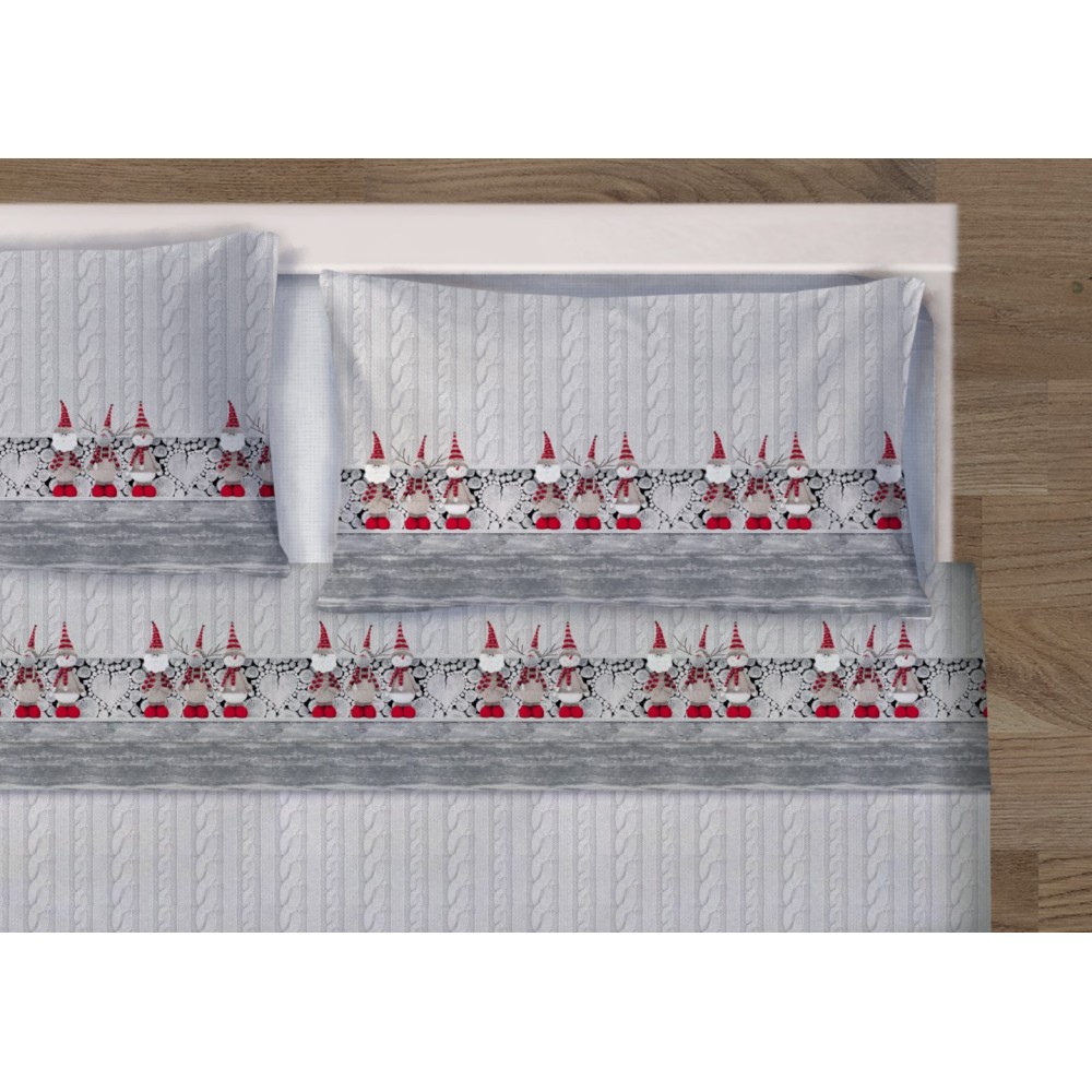 Feuilles COMPLÈTES Draps tyroliens Marionnettes en pur coton fabriqué en Italie