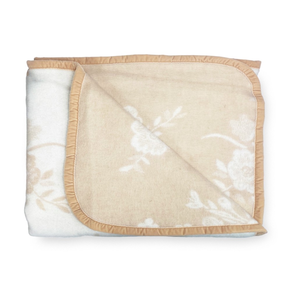 COUVERTURE EN PURE LAINE ROYALE VIERGE Double