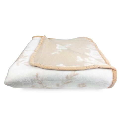 PURE WOOL BLANKET ROYAL VIRGIN Double