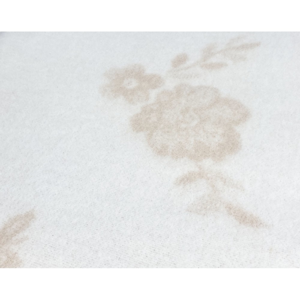 COUVERTURE EN PURE LAINE ROYALE VIERGE Double