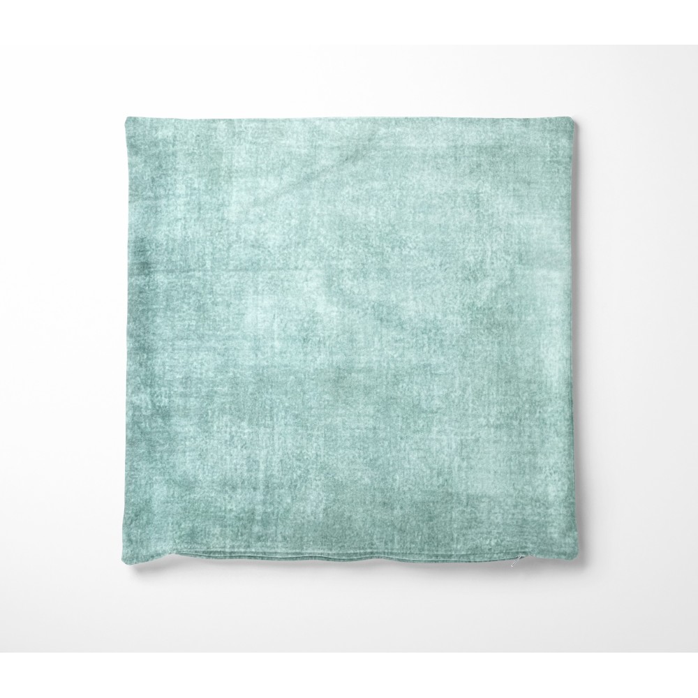 Cushion Cases ARREDO VELVET Green in Soft Velvet Stain-Resistant Fabric cm. 40 - 50 - 60 Made in Italy