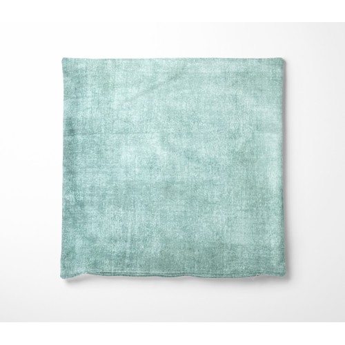 Cushion Cases ARREDO VELVET Green in Soft Velvet Stain-Resistant Fabric cm. 40 - 50 - 60 Made in Italy