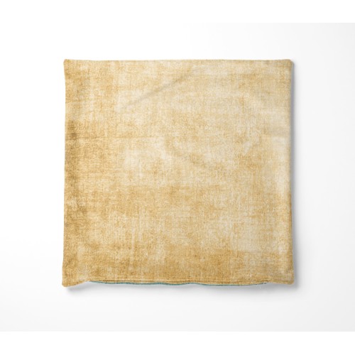 Cushion Covers VELVET OCHRE FURNITURE in Soft Velvet Stain-Resistant Fabric cm. 40 - 50 - 60 Made in Italy