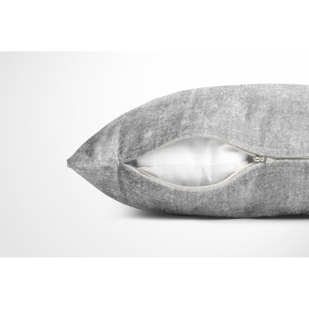 Pillowcases GREY VELVET FURNITURE in Soft stain-resistant velvet fabric cm. 40 - 50 - 60 Made in Italy