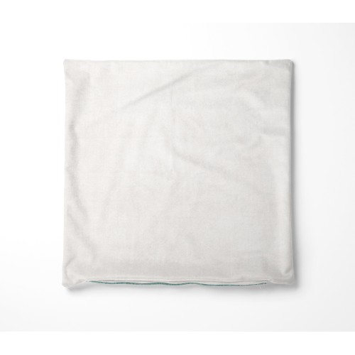 Cushion Covers WHITE VELVET FURNITURE in Soft Velvet Stain-Resistant Fabric cm. 40 - 50 - 60 Made in Italy