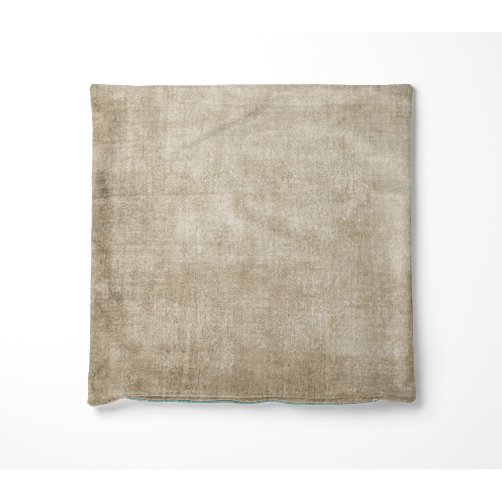 Taies d’oreiller pour coussin MEUBLES VELVET BEIGE Gris colombe en velours doux Tissu résistant aux taches cm. 40 - 50 - 60 Made