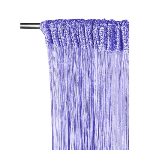 Vivienne WIRE CURTAIN for door CM. 150X300 solid color LILAC