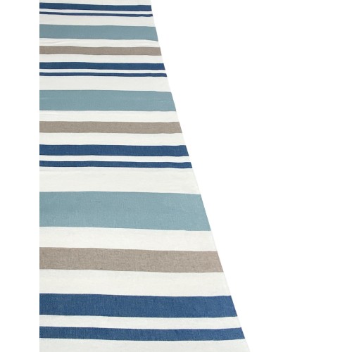 TOALLA DECORATIVA Copritutto GRAN FOULARD Colcha FUNDA DE SOFÁ Tela DORY RIGA BLU