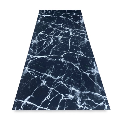 RUG Küchenläufer Rutschfester Läufer MARMOR Effekt made in Italy