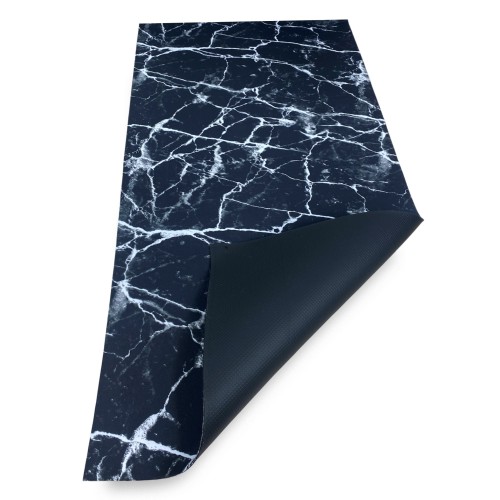 ALFOMBRA Corredor de cocina Corredor antideslizante Efecto mármol hecho en Italia