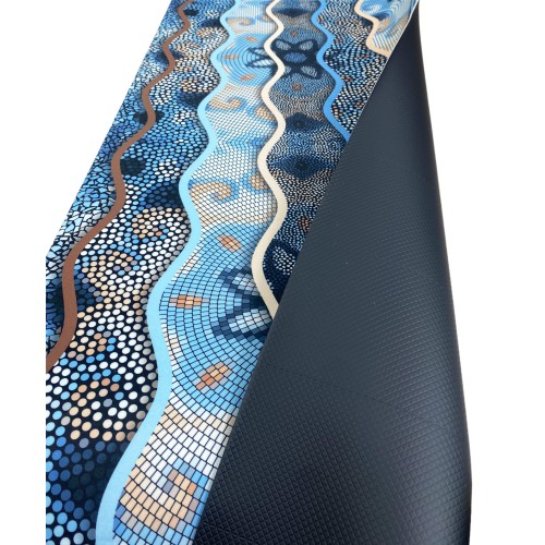 RUG Kitchen Runner Rutschfester Läufer ONDA MARE made in Italy