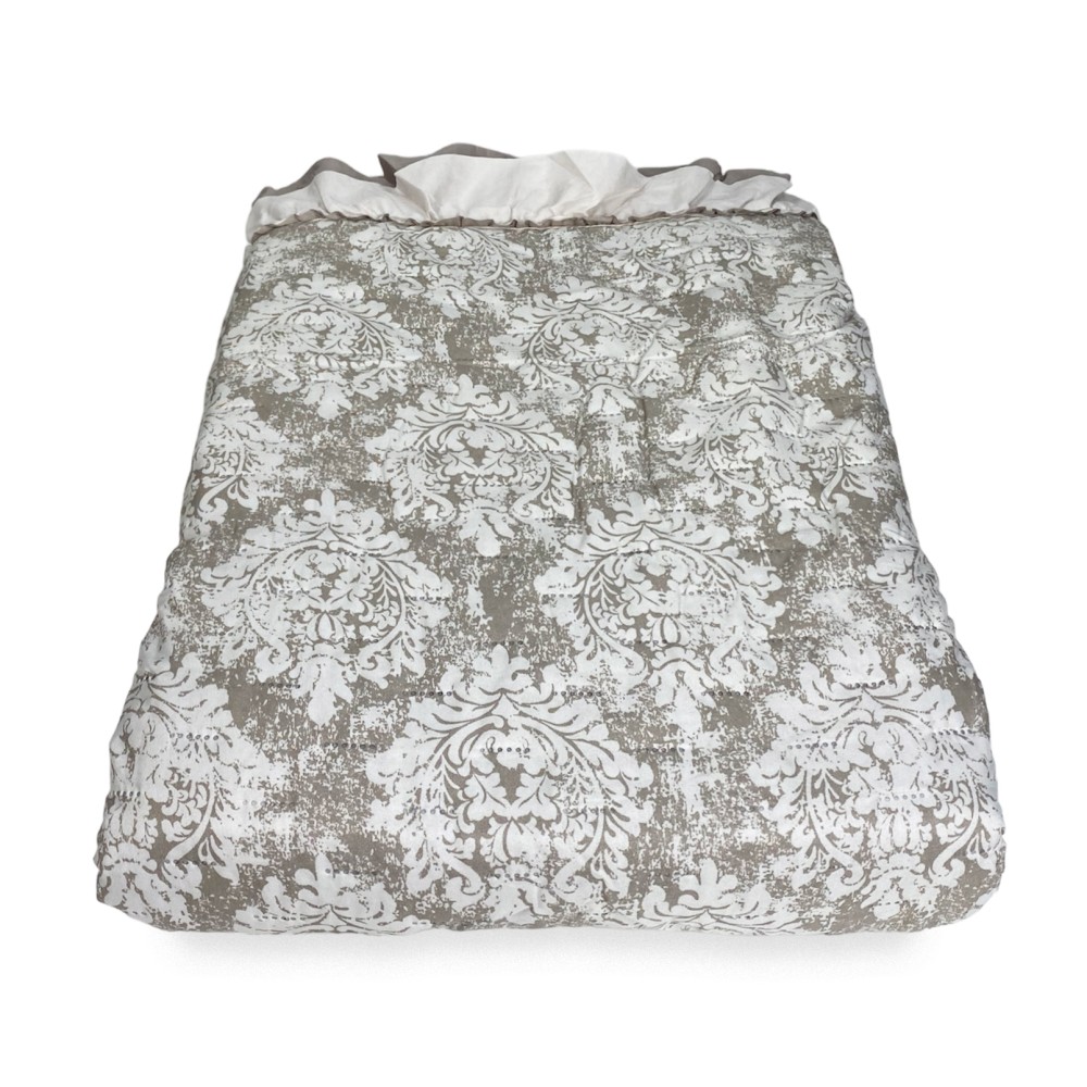 Colcha acolchada Boutiss ARABESCO Beige Doble