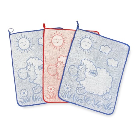 SET 3 KINDERGARTEN TOWELS...
