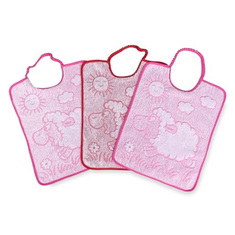 SET 3 Bibs WOOLY child bibs...