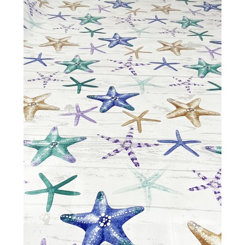 LIMA © TABLECLOTH in water-repellent plastic-coated PVC tarpaulin Made in Italy