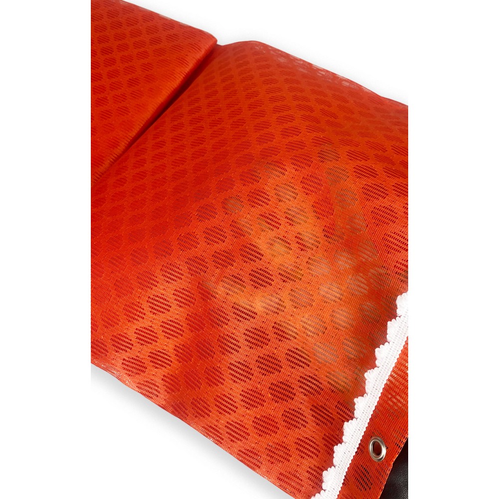 CURTAIN net OUTDOOR DIAMOND MOSQUITO net in 8 different sizes plain ORANGE