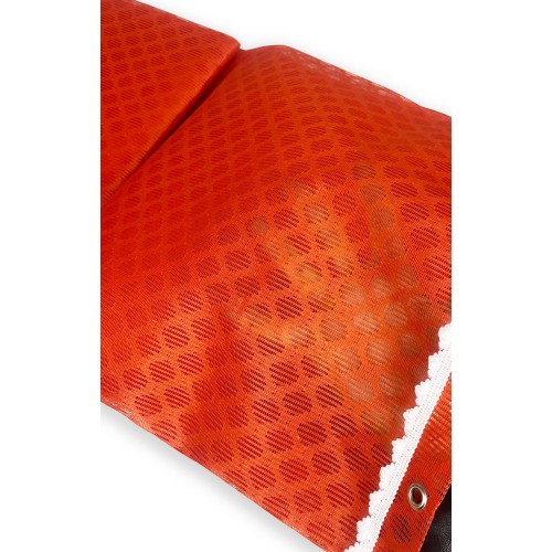 CURTAIN net OUTDOOR DIAMOND MOSQUITO net in 8 different sizes plain ORANGE