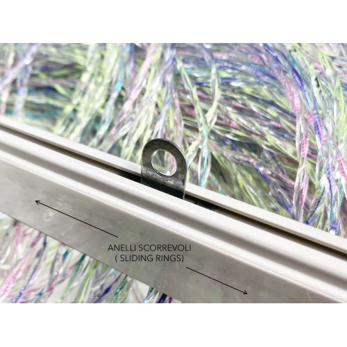 Scooby Doo © CUENTAS DE CORTINA hebras de PVC Suave Anti Ruido Retardante MULTICOLOR