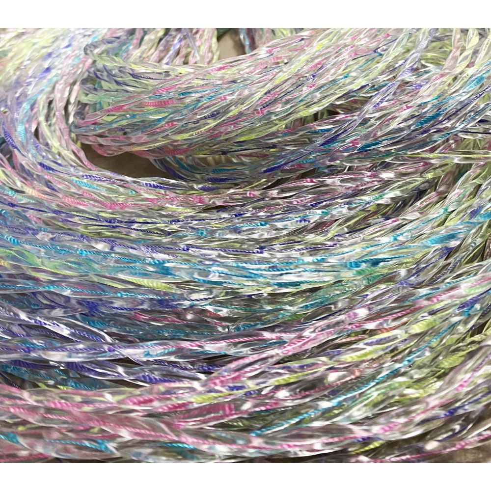 Scooby Doo © CURTAIN BEADS PVC Strands Soft Anti Noise Retardant MULTICOLOR