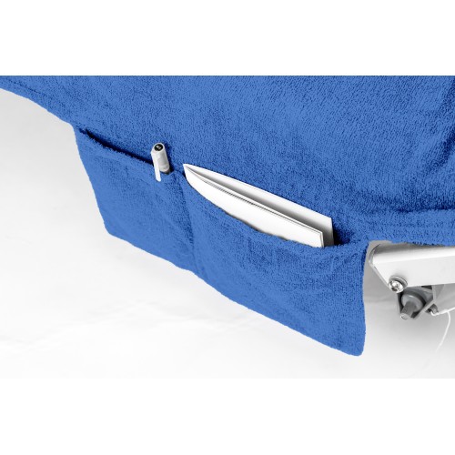 TELO MARE LETTINO in spugna di puro cotone BEDDY BEACH © con tasche MISURA CM. 75 X 190 e zaino SPIAGGIA