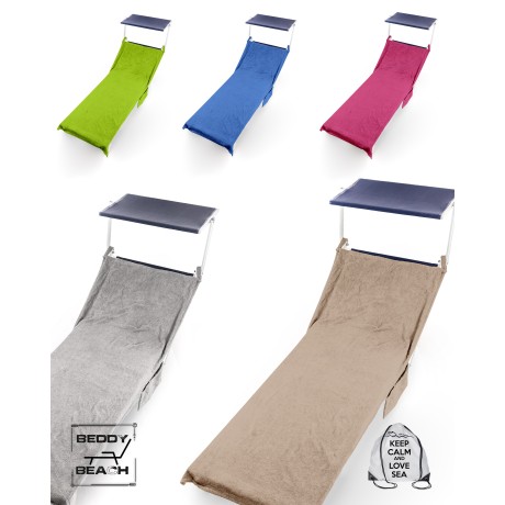 BEACH TOWEL SUNBED in pure...