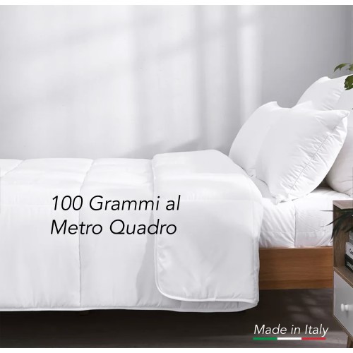 Plumífero sintético pluma LIGERO Blanco SUMMER 100 gr./m².