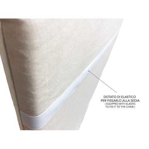 KISSEN NIEDRIGER Stuhl FÜR LIEGESTÜHLE Abnehmbarer Bezug cm. 45X94X5 OUTDOOR-QUALITÄT Extra