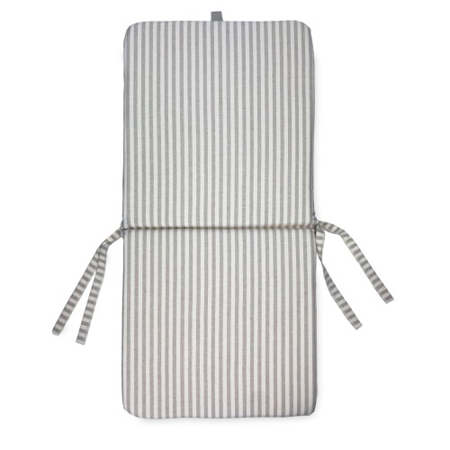 COJÍN SILLA BAJA PARA tumbonas Funda desenfundable cm. 45X94X5 CALIDAD EXTERIOR Extra