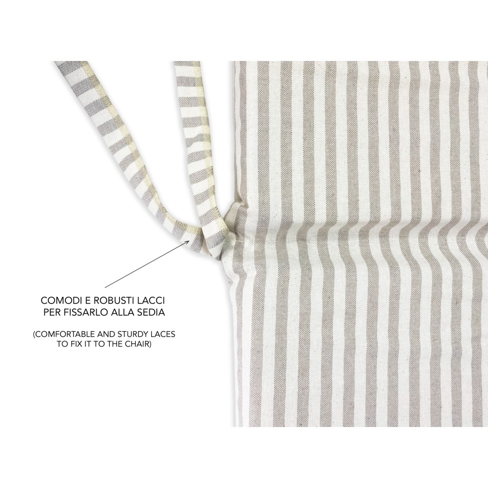 COJÍN Trona PARA TUMBONAS Funda desenfundable cm. 45X115X5 CALIDAD EXTERIOR Extra