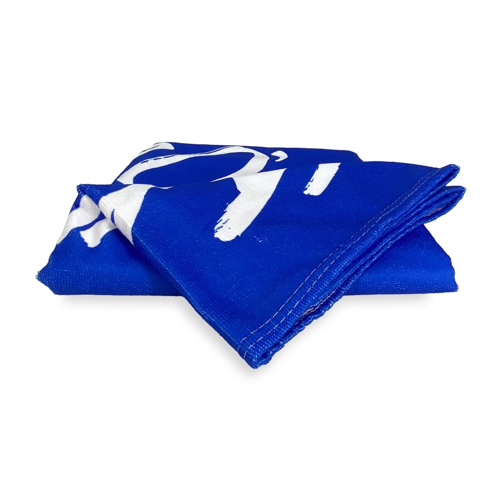 SERVIETTE DE PLAGE en éponge A VOS CÔTÉS JE SERAI grande taille cm. 90 x 170