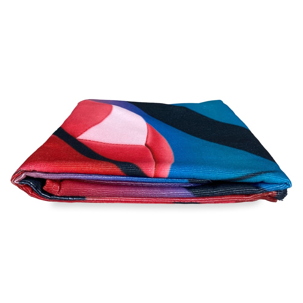 SERVIETTE DE PLAGE en éponge VOLLEY-BALL Volley-ball taille grand cm. 90 x 170