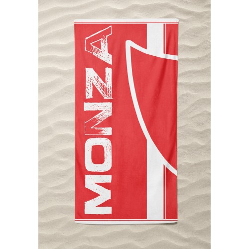 STRANDTUCH aus Frottee Sritta MONZA große Größe cm. 90 X 170 CM