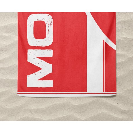 BEACH TOWEL in terry cloth...