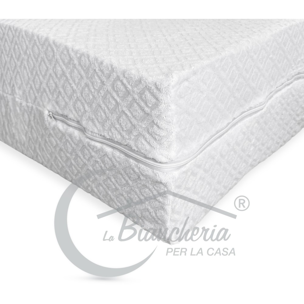 FLY 2.0 FULL STRETCH MATTRESS COVER IN JACQUARD sponge with zip