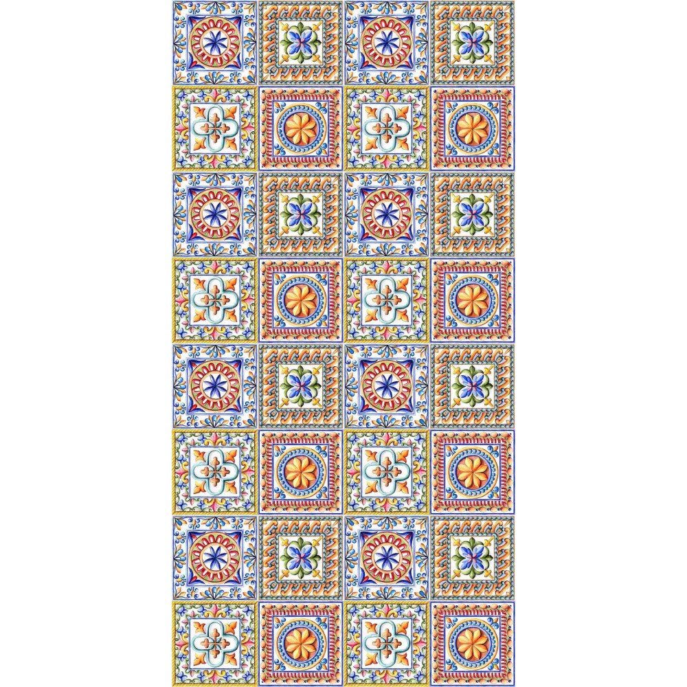 SERVIETTE DE PLAGE TEDDY Majolica En microfibre AVEC POCHES MESURES cm. 80 x 190