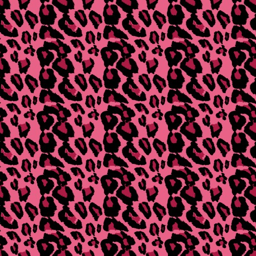 BEACH TOWEL TEDDY SUN LOUNGER LEOPARD PINK in microfiber WITH POCKETS SIZE cm. 80 X 190