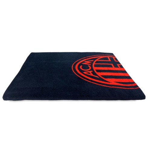 SERVIETTE DE PLAGE Sport MILAN Miura LARGE cm. 90 x 170 ORIGINAL A.C. MILAN avec Sac à Dos