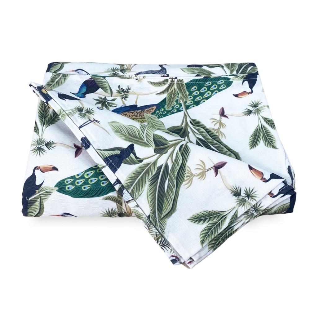 FURNISHING COVER cover GRAN SCARF BEDSPREAD sofa cover FABRIC LONETA BIRDY with Birds