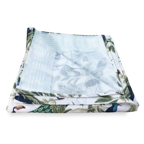 BIRDY TENT With Birds cm.150X280 made MADE in ITALY