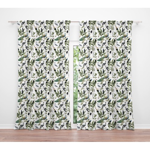 TIENDA BIRDY Con Pájaros cm.150X280 hecho MADE in ITALY