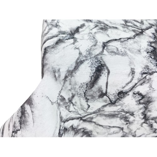 stain-resistant TORINO resin-coated TABLECLOTH White marbled marble effect