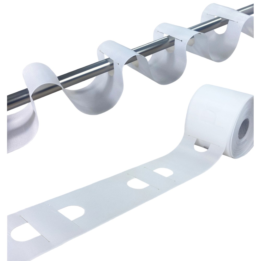 Loop model tape with hidden holes Loop model tape with hidden holes