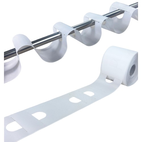 FETTUCCIA per TENDA Riloga ARRICCIA TENDE  Mod. PASSANTE Made in Italy