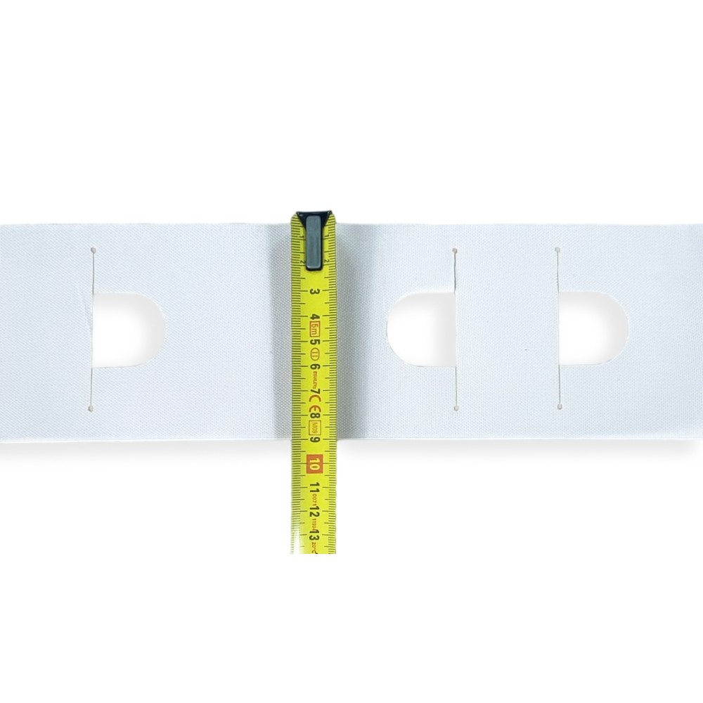 CORREAS para CORTINA Riloga RIZADOR DE CORTINAS mod. PASSANTE Hecho en Italia