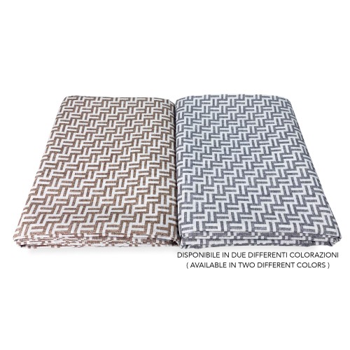 TELO ARREDO copritutto GRAN FOULARD COPRILETTO copridivano TESSUTO FASHION Grigio