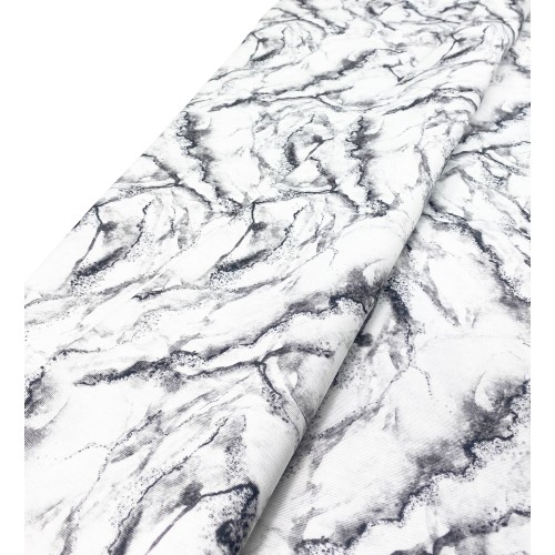 Bezug Bezug GRAN SCARF TAGESDECKE Bezug für Sofa STOFF MARMOR Weiß Marmor