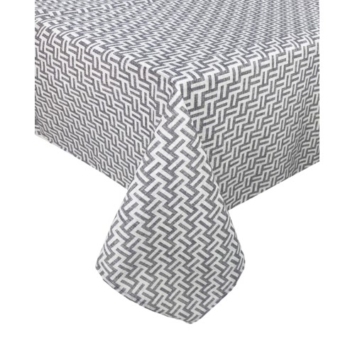 schmutzabweisende TORINO Fashion graue schmutzabweisende Tischdecke