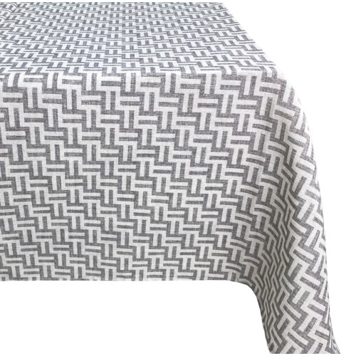 schmutzabweisende TORINO Fashion graue schmutzabweisende Tischdecke