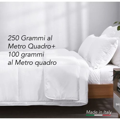 Four 4 Seasons Hypoallergenic Down Jacket in Warm and Soft Microfiber Made in Italy FEEL GOOD