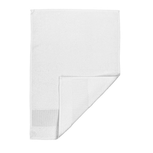 SET OF 3 KINDERGARTEN TOWELS IN SOLID COLOR All White with AIDA canvas for embroidery